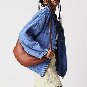 FREE PEOPLE DOLMAN QUILTED JACKET